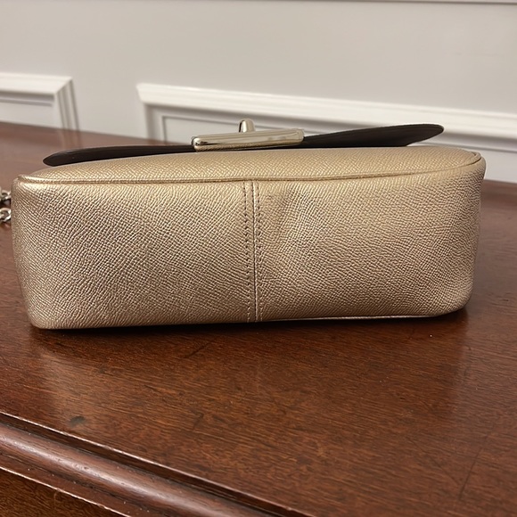 COACH CASSIDY CROSSBODY GOLD/SILVER STYLE # F38073 - Picture 6 of 12